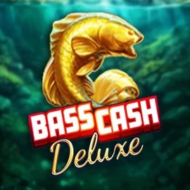 Bass Cash Deluxe slot logo by Alchemy Gaming at Kinbet Casino