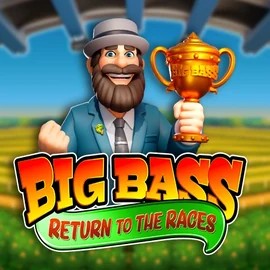Big Bass Return to the Races by Pragmatic Play, showcased at kinbetcasino.org – game logo