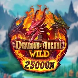 Dragons of Arcane Wild slot icon by Foxium, available at Kinbet Casino