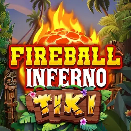 Fireball Inferno Tiki game by NetEnt – logo hosted on Kinbet Casino